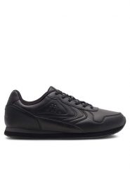 Kappa Sneakersy LOGO FEEVE 351G1WW-A10 Czarny. Czarne buty sportowe casual Kappa, bez wzorów, z tworzywa sztucznego, bez zapięcia. Za 149.99 zł.