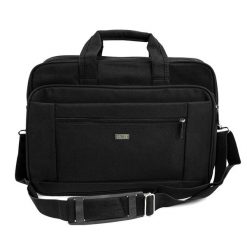 Torba na laptop materiałowa Solier SM02 Lindis czarna. Czarne torby na laptopa Solier. Za 79.00 zł.