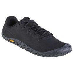 Buty do biegania męskie Merrell Vapor Glove 6. Brązowe buty do biegania Merrell, bez wzorów, z gumy, bez zapięcia, do biegania. Za 521.00 zł.