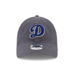 Czapka z daszkiem New Era MLB Los Angeles Dodgers. Szare czapki z daszkiem New Era, bez wzorów. Za 177.00 zł.