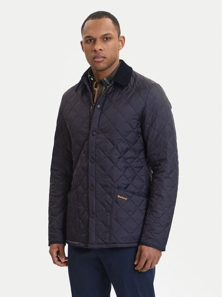 Barbour Kurtka przejściowa Heritage Liddesdale MQU0240NY92 Granatowy. Niebieskie kurtki Barbour, l, bez wzorów, z syntetyku, bez kaptura. Za 799.99 zł.
