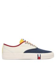 Tommy Hilfiger Tenisówki Archive Vulc Y2K EM0EM01728 Biały. Białe trampki Tommy Hilfiger, m, bez wzorów, bez zapięcia. Za 369.99 zł.