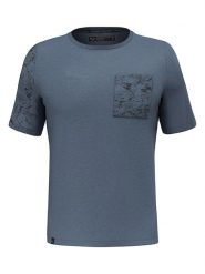 Salewa Koszulka funkcyjna w kolorze granatowym rozmiar: M. Niebieskie t-shirty sportowe Salewa, bez wzorów, z bawełny, bez ramiączek, outdoorowe. Za 159.21 zł.