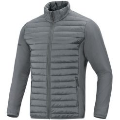 Kurtka puchowa Jako Corporate. Szare kurtki JAKO, m, bez wzorów, z puchu, bez kaptura. Za 454.00 zł.