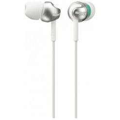 Sony Mdr-ex110lp, Białe. Słuchawki douszne marki Sony. W wyprzedaży za 73.00 zł.