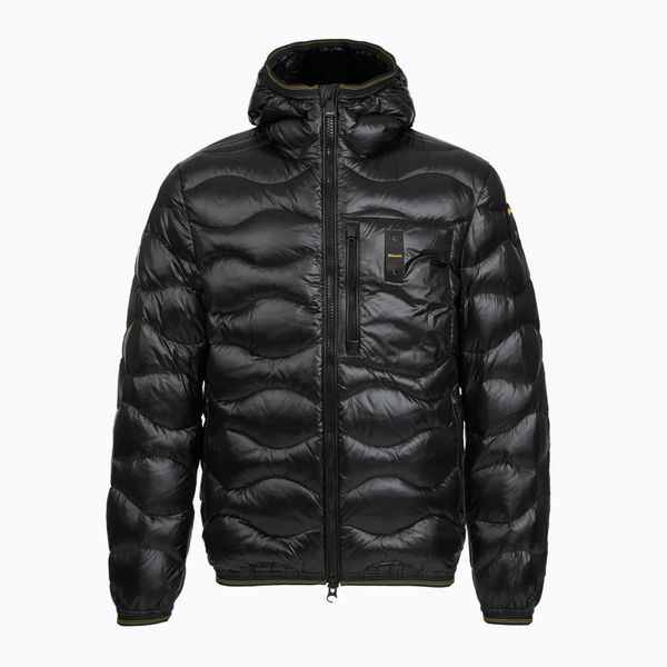 Kurtka puchowa męska Blauer USA Wave. Czarne kurtki Blauer, m, bez wzorów, z materiału, bez kaptura. Za 1,241.00 zł.