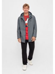 Derbe Kurtka przeciwdeszczowa w kolorze szarym rozmiar: XL. Szare kurtki outdoor i hardshell Derbe, s, bez wzorów, bez kaptura. Za 220.12 zł.