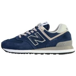 Buty Męskie New Balance Sneakersy 574 Skóra Siatka Sportowe. Niebieskie buty sportowe casual New Balance, bez wzorów, z materiału, bez zapięcia. Za 479.00 zł.