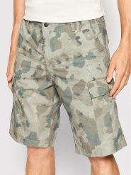 Carhartt WIP Szorty materiałowe Cargo I015999 Zielony Regular Fit. Zielone szorty Carhartt WIP, m, bez wzorów, z bawełny. Za 499.99 zł.