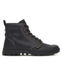 Trapery Palladium. Czarne trapery Palladium, bez zapięcia. Za 679.99 zł.