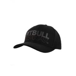 Czapka męska Pitbull Snapback Classic SEASCAPE. Czarne czapki z daszkiem PITBULL, bez wzorów. Za 140.00 zł.