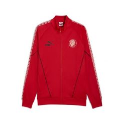 Męska kurtka Girona FC KING Anthem PUMA Red White. Białe kurtki do biegania Puma, m, bez wzorów, bez kaptura, do biegania. Za 399.00 zł.