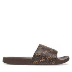 Klapki Guess. Brązowe klapki Guess. Za 219.99 zł.