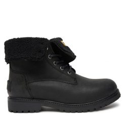 Trapery Wrangler. Czarne trapery Wrangler, bez zapięcia. Za 479.99 zł.