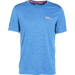Superdry ACTIVE TRAINING TEE Tshirt z nadrukiem summer blue micro space dye. T-shirty sportowe marki Superdry. Za 129.00 zł.