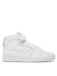 Adidas Sneakersy Forum Mid IG3754 Biały. Białe buty sportowe casual Adidas, bez wzorów, ze skóry, bez zapięcia. Za 389.99 zł.