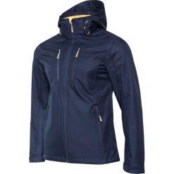 Softshell męski SFM003 - denim melanż. Kurtki softshell marki 4F. W wyprzedaży za 279.99 zł.