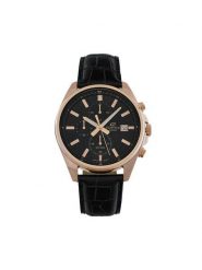 Casio Zegarek Edifice EFV-610ECL-1AUEF Różowe złoto. Czerwone, analogowe zegarki Casio, złote. Za 489.99 zł.