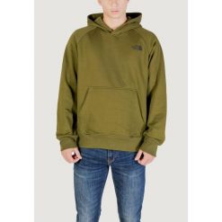 Bluza Mężczyzna THE NORTH FACE M RAGLAN BOX NSE HOODIE. Zielone bluzy z kapturem The North Face, m, bez wzorów, z bawełny, z kapturem. Za 337.25 zł.