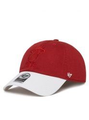 47 Brand Czapka z daszkiem NBA Miami Heat '47 x Tommy Hilfiger Courtside '47 Clean Up THCCU236GWL Czerwony. Czerwone czapki z daszkiem 47 Brand, bez wzorów, z bawełny. Za 129.99 zł.