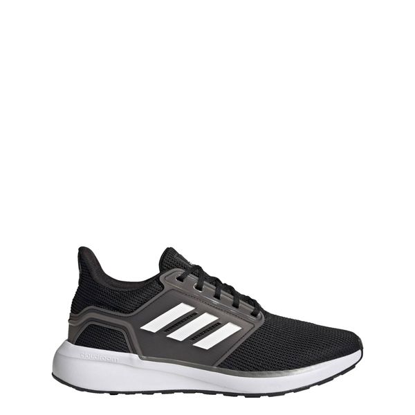 Buty męskie adidas EQ19 Run. Białe buty do biegania Adidas, bez wzorów, bez zapięcia, do biegania. Za 259.00 zł.