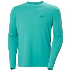 Koszulka termoaktywna Helly Hansen Lifa Active Solen. Zielone bielizna termoaktywna Helly Hansen, na lato, l, bez wzorów, z materiału, bez ramiączek, do biegania. Za 309.00 zł.