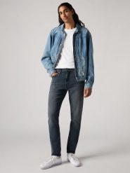 Levi's Dżinsy "512" - Tapered fit - w kolorze antracytowym rozmiar: W33/L30. Czarne jeansy Levi's®, l. Za 216.22 zł.