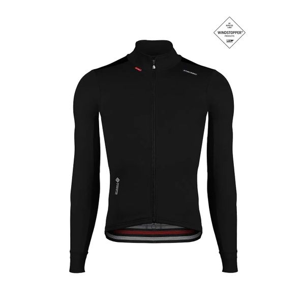 Wiatroszczelna kurtka Etxeondo Dena Gore-tex Windstopper. Czarne kurtki ETXEONDO, l, bez wzorów, z gore-texu, bez kaptura. Za 1,011.50 zł.