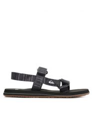 Quiksilver Sandały AQYL101253 Granatowy. Niebieskie sandały Quiksilver, z materiału, bez zapięcia. Za 189.99 zł.