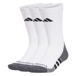 Skarpety do łydki Performance CLIMACOOL Cushioned, 3 pary. Białe skarpety Adidas, bez wzorów, z bawełny. Za 79.95 zł.