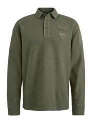 PME Legend Koszulka polo w kolorze khaki rozmiar: XXL. Brązowe koszulki polo PME Legend, xxl, bez wzorów, z bawełny, bez kołnierzyka, bez ramiączek. Za 245.96 zł.