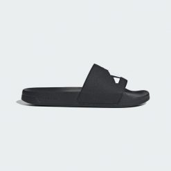 Klapki ADILETTE. Białe klapki Adidas, z materiału. Za 119.00 zł.