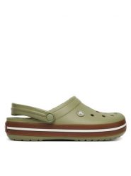 Crocs Klapki Crocband Gum Clog 212756 Zielony. Zielone klapki Crocs, z tworzywa sztucznego. Za 259.99 zł.