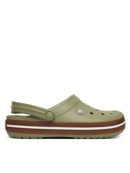 Crocs Klapki Crocband Gum Clog 212756 Zielony. Zielone klapki Crocs, z tworzywa sztucznego. Za 259.99 zł.