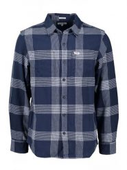 Wrangler Koszula w kolorze granatowym rozmiar: M. Niebieskie koszule Wrangler, m, bez wzorów, z bawełny, bez kołnierzyka, bez ramiączek. Za 147.45 zł.