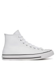 Converse Trampki Chuck Taylor All Star Leather A10554C Biały. Białe trampki Converse, m, bez wzorów, bez zapięcia. Za 239.99 zł.