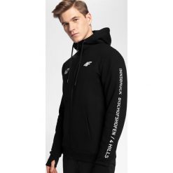 Bluza męska 4Hills BLM100 - głęboka czerń. Bluzy z kapturem marki 4F. Za 159.99 zł.