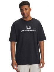 Under Armour Koszulka w kolorze czarnym rozmiar: XL. Czarne bezrękawniki Under Armour, xl, bez wzorów, bez kołnierzyka, bez ramiączek. Za 122.09 zł.