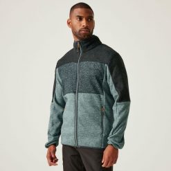 Polar turystyczny męski Elram. Szare bluzy z polaru Regatta, m, bez wzorów, z polaru, bez kaptura. W wyprzedaży za 256.00 zł.