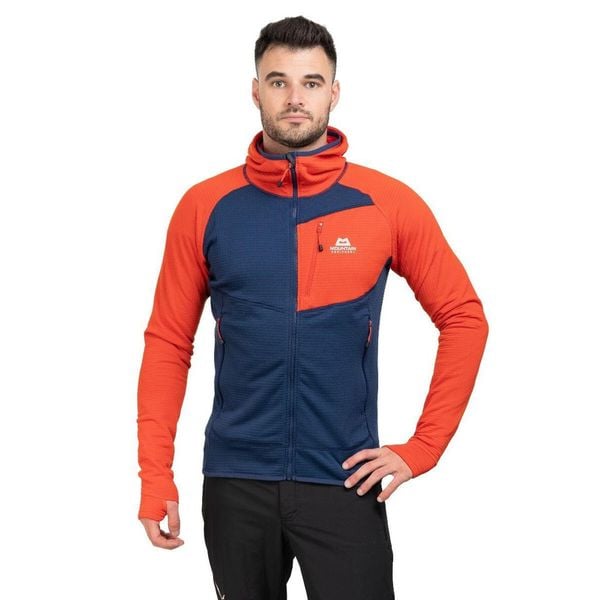 Bluza trekkingowa męska Eclipse Hooded. Brązowe bielizna termoaktywna MOUNTAIN EQUIPMENT, m, bez wzorów, bez ramiączek. Za 576.49 zł.