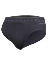 Slipy męskie bawełniane Brubeck. Zielone slipki Brubeck, m, bez wzorów, z bawełny. Za 27.99 zł.