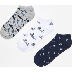 3 pack skarpetek z morskim motywem - Wielobarwny. Skarpety marki House. Za 29.99 zł.