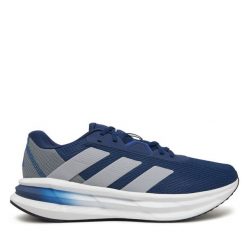 Buty do biegania adidas. Niebieskie buty do biegania Adidas, bez wzorów, bez zapięcia, do biegania. Za 159.99 zł.