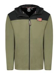 Geographical Norway Kurtka polarowa "Uniclerc" w kolorze khaki rozmiar: XXL. Brązowe kurtki Geographical Norway, xxl, bez wzorów, z polaru, bez kaptura. Za 79.59 zł.