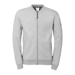 Kurtka z dresu Uhlsport ID College. Szare kurtki Uhlsport, bez wzorów, z dresówki, bez kaptura. Za 273.00 zł.