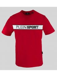 Plein Sport Koszulka w kolorze czerwonym rozmiar: XL. Czerwone bezrękawniki Plein Sport, bez wzorów, z bawełny, bez ramiączek. Za 172.49 zł.
