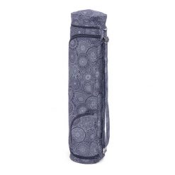 Bawełniana torba na matę do jogi Bodhi Asana Bag 70 - granatowy. Niebieskie torby na ramię BODHI, bez wzorów, z bawełny, na ramię, bez dodatków. Za 119.00 zł.