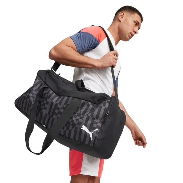 Torba Podróżna Individual Rise Jeden Rozmiar. Czarne torby na ramię Puma, bez wzorów, z materiału, na ramię, bez dodatków. Za 147.99 zł.
