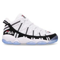 Buty do koszykówki męskie Fila Spaghetti białe. Białe buty do koszykówki Fila, bez zapięcia, do koszykówki. Za 499.00 zł.