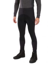 Męskie legginsy do narciarstwa biegowego Kilpi KARANG-M. Czarne legginsy długie sportowe Kilpi, m, bez wzorów, z materiału, narciarskie. Za 318.77 zł.